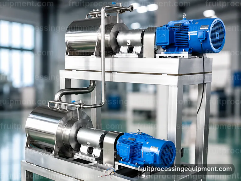 industrial fruit processing equipment set, selection criteria: modular fruit process machines connection view